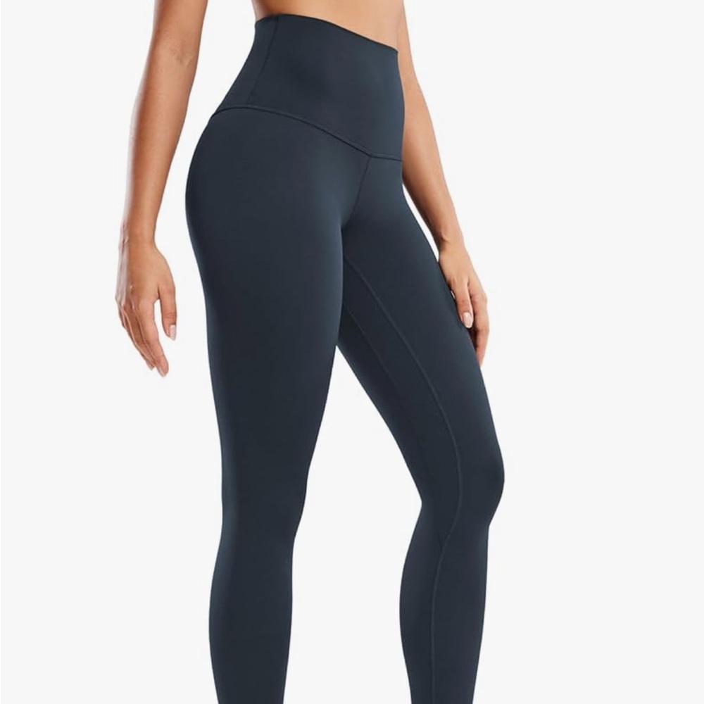 CRZ Yoga High-Waisted Navy Leggings Size S